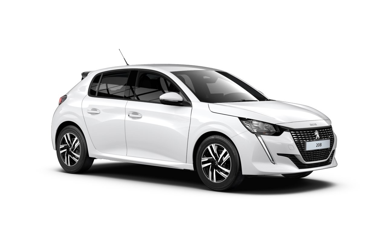 PEUGEOT 208 Blanche 1